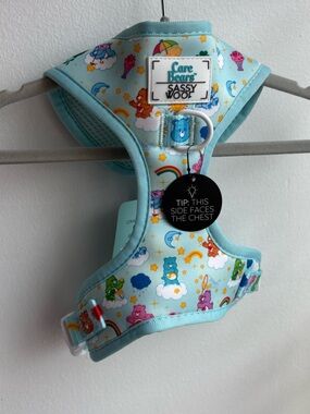 Sassy Woof x Care Bears Blue Dog Harness